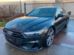 AUDI A7 MILD HYBRID STRONIC/QUATTRO/NAVI/SLINE/BANG&OLUFSE, Auto's, Audi, Automaat, 2995 cc, Zwart, Leder