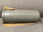 koker voor gasmasker WWII, Ophalen of Verzenden, Landmacht, Hulzen of Bodemvondsten