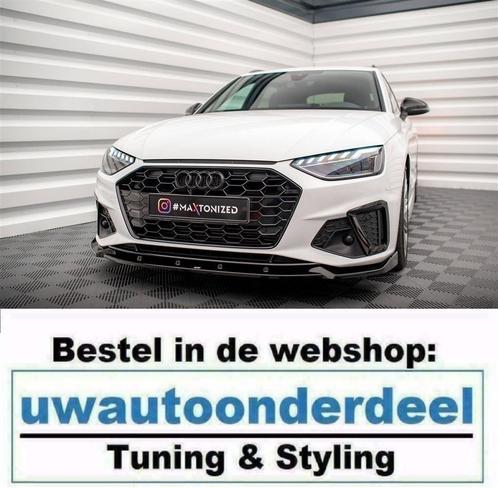 Maxton Design Spoiler Splitter Voor Audi A4 B9 S Line Faceli, Auto diversen, Tuning en Styling, Verzenden