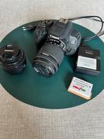 Appareil photo Canon EOS 700 D 18-55 avec accessoires, Audio, Tv en Foto, Spiegelreflex, Canon, Zo goed als nieuw, Geen optische zoom