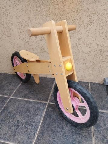 Houten loopfiets, Enlèvement, Comme neuf, Vélo d'équilibre