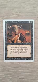 Magic - Demonic Tutor (Revised), Ophalen, Zo goed als nieuw, Losse kaart