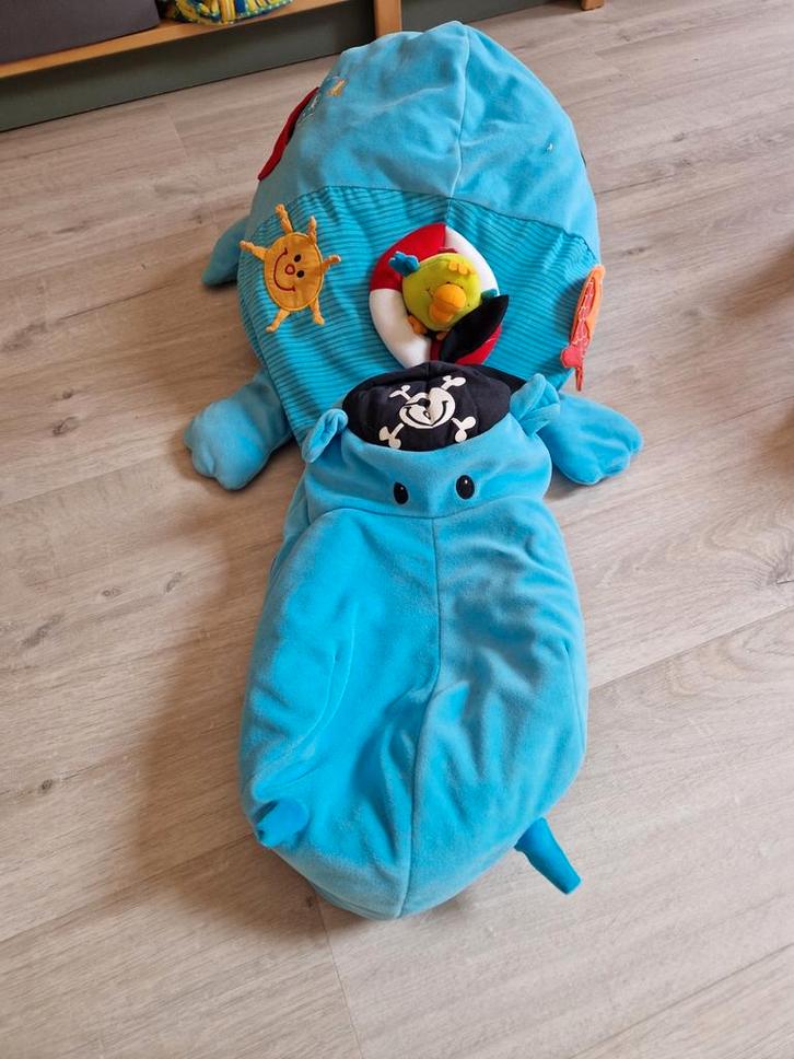 Nijlpaard knuffel lilliputiens, Kinderen en Baby's, Carnavalskleding en Verkleedspullen, Ophalen of Verzenden