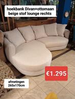 Nouveau tissu Divan+Ottoman Ambriamo maintenant 1 295€, Neuf, Industrieel landelijk koloniaal boheems barok brocante, Deux personnes