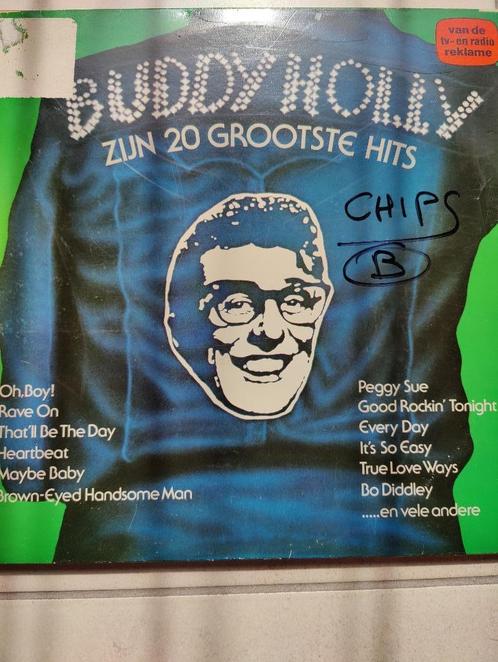 20 grootste Hits van Buddy Holly, Cd's en Dvd's, Vinyl | Pop, Gebruikt, Voor 1960, 12 inch, Verzenden