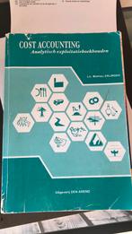Cost Accounting analytisch exploitatieboekhouden, Boeken, Ophalen of Verzenden, Zo goed als nieuw