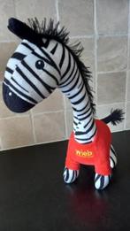 Knuffel Zebra Wieb, Kinderen en Baby's, Speelgoed | Knuffels en Pluche, Ophalen of Verzenden, Zo goed als nieuw