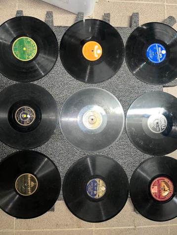 78RPM ---> 40EA x SHELLAC-platen 30€ (geen hoes) beschikbaar voor biedingen