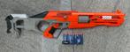 NERF N-Strike Elite Accustrike AlphaHawk + 10 nerf-kogels, Kinderen en Baby's, Speelgoed | Buiten | Actiespeelgoed, Ophalen of Verzenden