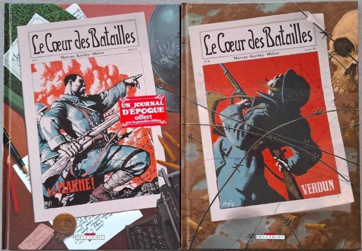 La coeur des batailles, Boeken, Stripverhalen, Gelezen, Complete serie of reeks, Ophalen of Verzenden