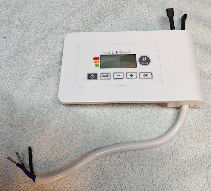 Vasco E-Colve E-V-Basic manuele sturing, Doe-het-zelf en Bouw, Thermostaten, Zo goed als nieuw, Ophalen of Verzenden