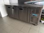 Professionele inox wandkoeling – 4-deurs – horeca/slagerij, Ophalen, Gebruikt, Meubilair