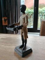 Decoratief beeldje - dienaar met plateau, Verzamelen, Ophalen