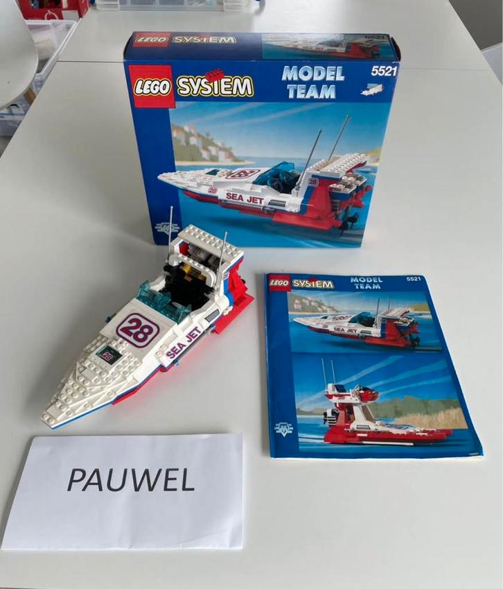 Lego Model Team 552A met doos en boekje, Enfants & Bébés, Jouets | Duplo & Lego, Comme neuf, Lego, Ensemble complet, Enlèvement ou Envoi