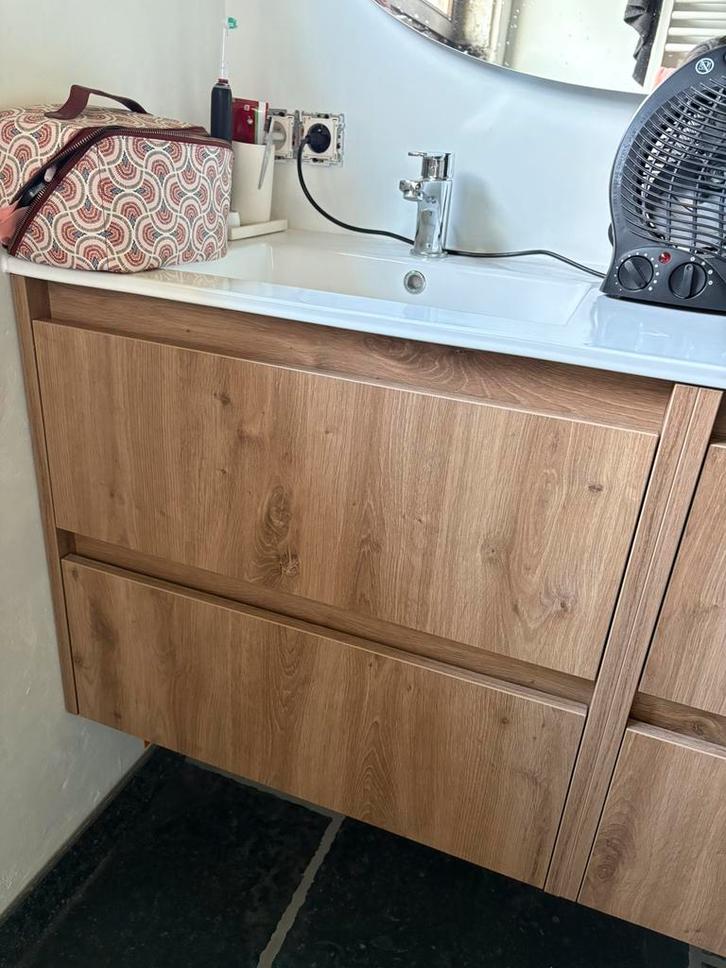 Wastafel, Huis en Inrichting, Badkamer | Badkamermeubels, Nieuw, Wastafelkast, Minder dan 100 cm, 50 tot 100 cm, 50 tot 75 cm