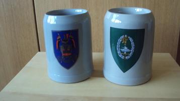lot ABL de 2 chopes à bière intéressantes | Recce para Vogel, Enlèvement ou Envoi
