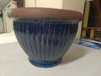 Geglazuurde terracotta bloempot voor binnen of buiten, Tuin en Terras, Bloempotten, Ophalen, Terracotta, Binnen