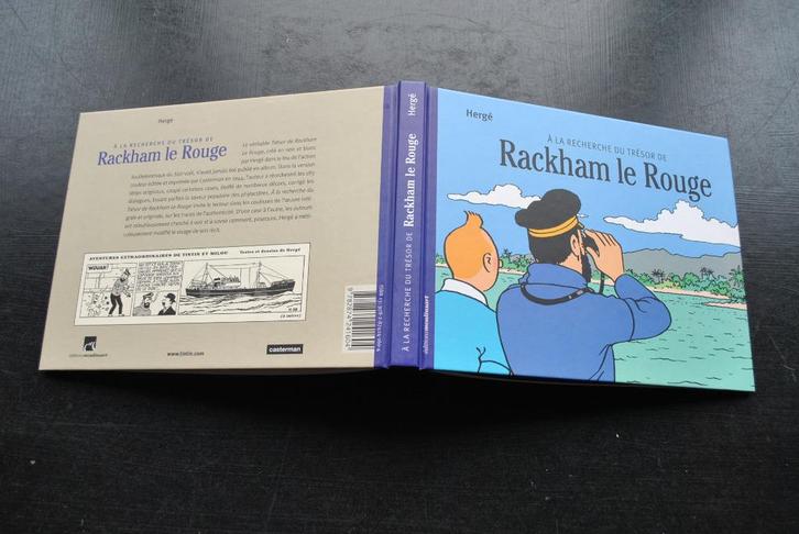HERGE A LA RECHERCHE DU TRESOR DE RACKHAM LE ROUGE  Tintin, Boeken, Stripverhalen, Gelezen, Ophalen of Verzenden