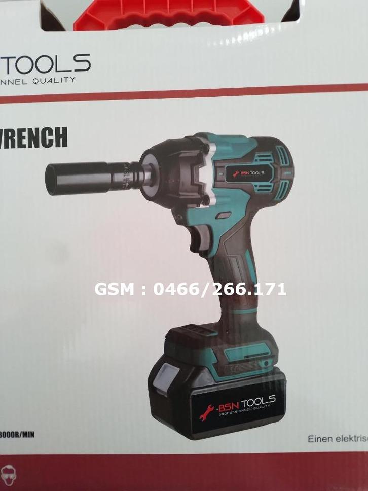 Nouvelle Boulonneuse 21V - 480Nm - 700W Complet, Doe-het-zelf en Bouw, Gereedschap | Handgereedschap, Nieuw, Ophalen of Verzenden