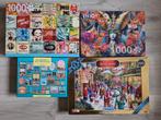 4 Puzzels (20€ samen) ook apart te koop, Hobby en Vrije tijd, Ophalen, 500 t/m 1500 stukjes, Zo goed als nieuw, Legpuzzel