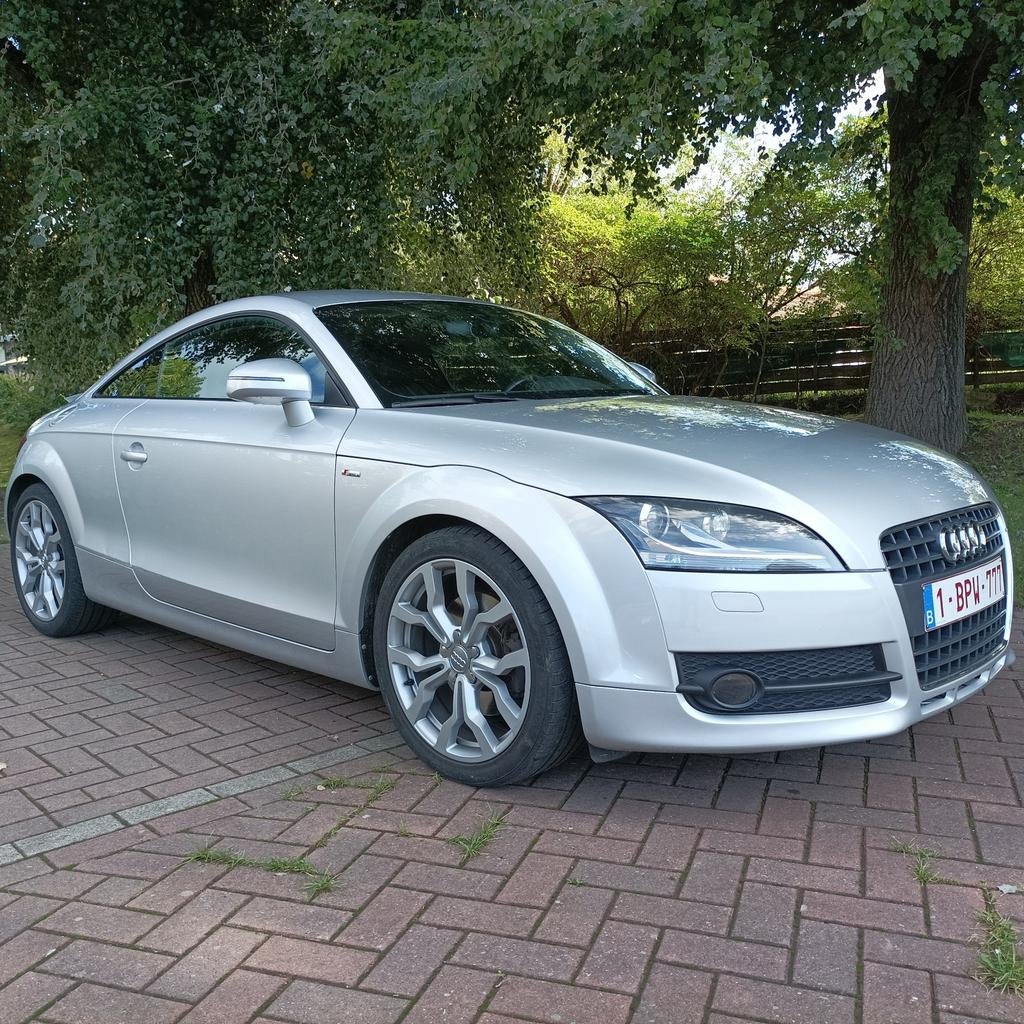 Audi TT coupe 1.8 TFSI S-line '2010 145000km Nikkelconditie!, Auto's, Voorwielaandrijving, 4 cilinders, Alcantara, Bedrijf
