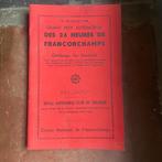 Règlement GP 24h de Francorchamps 1966, Collections, Utilisé, Enlèvement ou Envoi, Voitures