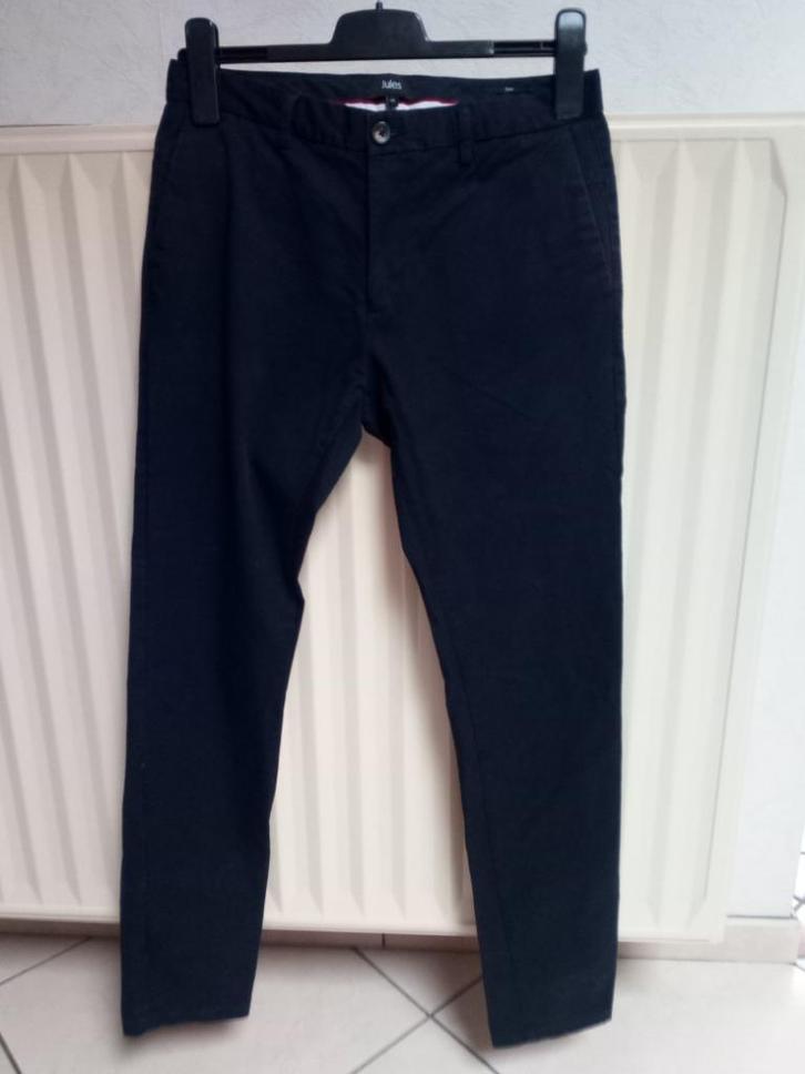 Pantalon Homme Marine 38, Kleding | Heren, Broeken en Pantalons, Gedragen, Blauw, Ophalen