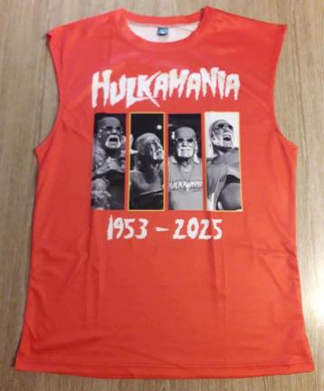 Hulk Hogan 1953 - 2025 / T-shirt sans manches beschikbaar voor biedingen