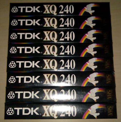 NIEUWE LEGE TDK XQ 240 VHS K7, Cd's en Dvd's, VHS | Film, Nieuw in verpakking, Overige genres, Alle leeftijden, Ophalen of Verzenden
