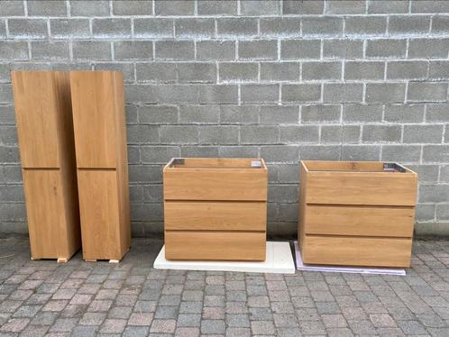 Eiken badkamermeubel, Huis en Inrichting, Badkamer | Badkamermeubels, Zo goed als nieuw, Ophalen