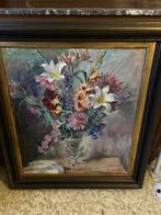 Schilderij George Steel stilleven bloemen, Ophalen