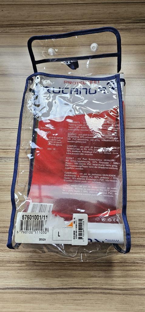 Rucanor Smash Kniebeschermers - zwart – L, Sport en Fitness, Voetbal, Maat L, Ophalen of Verzenden