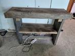 Antieke sidetable, Huis en Inrichting, Tafels | Sidetables, Ophalen, Gebruikt, Rond