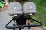 Dubbel kinderwagen Bugaboo Donkey 5, Kinderen en Baby's, Kinderwagens en Combinaties, Ophalen, Bugaboo, Verstelbare duwstang, Zo goed als nieuw