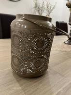 Bougeoir en métal élégant, Enlèvement, Comme neuf, Métal, Bougie