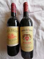 2 flessen Pomerol 1995 en 2001, Frankrijk, Ophalen of Verzenden, Zo goed als nieuw, Rode wijn