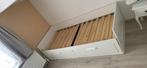 Gratis Eenpersoonsbed ikea  zonder matras, te herstellen, Ophalen, Verstelbaar, Eenpersoons, Wit