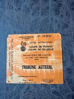 Ticket frankrijk-belgie, Verzamelen, Verzenden, Gebruikt, Overige typen