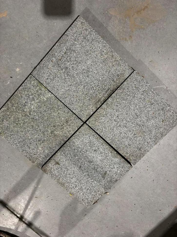 Graniet natuursteen, Bricolage & Construction, Dalles & Carrelages, Comme neuf, Granit, Enlèvement