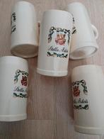 5 keramische mokken van Stella Artois, Verzamelen, Pul(len), Stella Artois