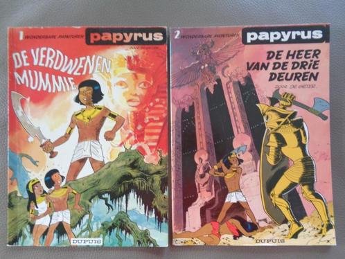 Papyrus - album 1 en 2 - 1e druk 1978/79, Boeken, Stripverhalen, Ophalen of Verzenden