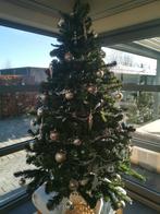 Kerstboom met lichtjes, slingers, kersballen en versiering, Ophalen, Gebruikt