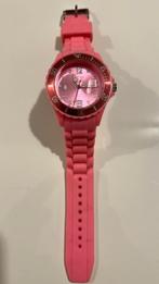Ice watch roze horloge, Bijoux, Sacs & Beauté, Bracelets, Synthétique ou Plastique, Rose, Utilisé, Enlèvement ou Envoi