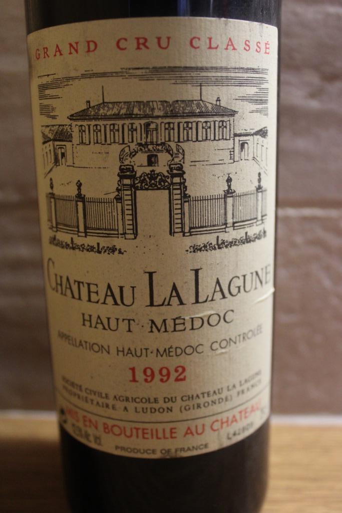 Chateau La Lagune 1992 Haut-Médoc 3e Grand Cru Classé, Verzamelen, Wijnen, Zo goed als nieuw, Rode wijn, Frankrijk, Vol, Ophalen
