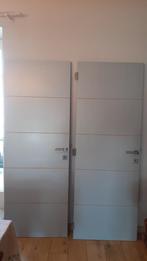 Deux portes intérieures - 2m02 X 73 cm, Minder dan 80 cm, Gebruikt, Vouwdeur, Hout