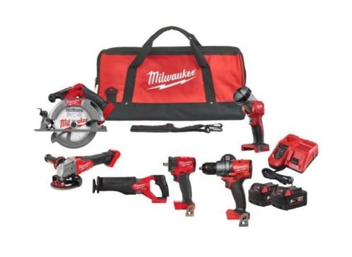 Milwaukee tool set 18V, Doe-het-zelf en Bouw, Gereedschap | Handgereedschap, Zo goed als nieuw, Ophalen