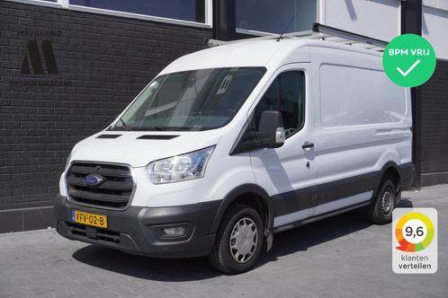 Ford Transit 2.0 TDCI 130PK L2H2 EURO 6 - Airco - Cruise - P, Auto's, Bestelwagens en Lichte vracht, ABS, Airconditioning, Centrale vergrendeling