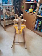 Cheval à bascule en bois, Enlèvement, Comme neuf, Jouet à Rouler ou à Bascule