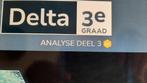 Delta 3e graad Analyse deel 3 (voor gevorderde wiskunde WIS+, Ophalen of Verzenden, Nieuw, Wiskunde A, Plantyn