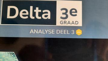 Delta 3e graad Analyse deel 3 (voor gevorderde wiskunde WIS+ beschikbaar voor biedingen